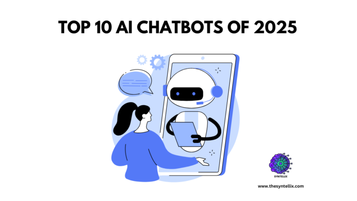 top 10 ai chatbots of 2025