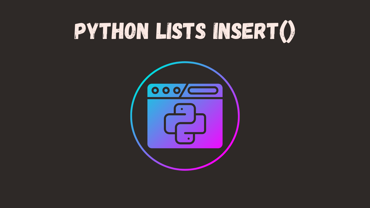 python list insert