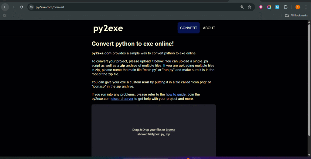 py to exe